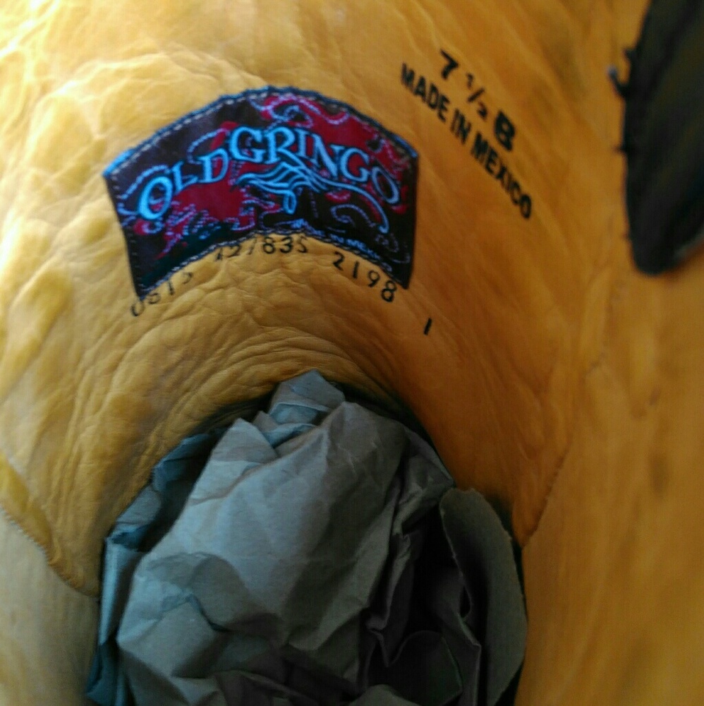 Old Gringo cowboy boots size 7.5 B - Picture 7 of 8